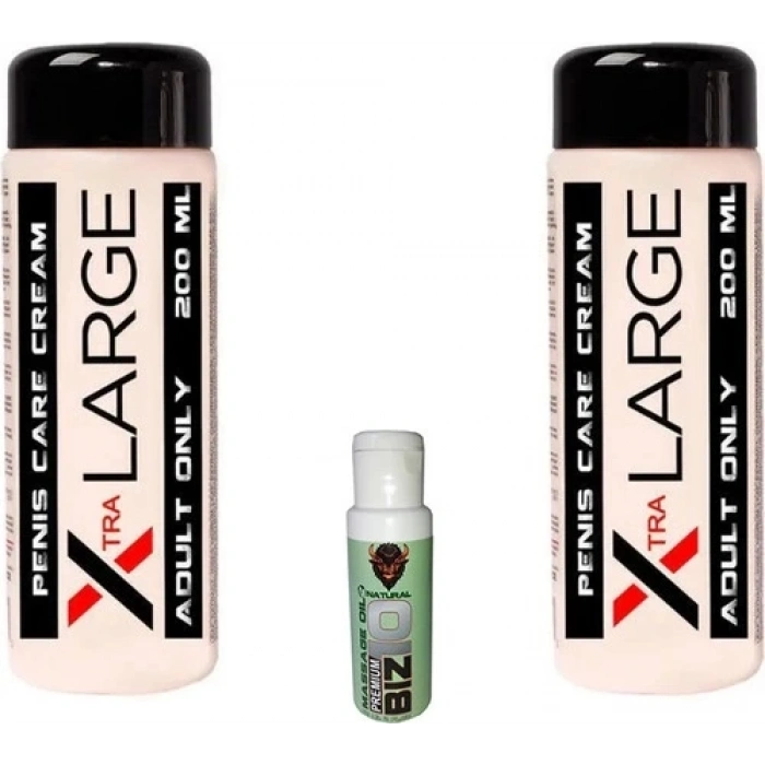 X-Tra Large x 2 - BIZ10 Masaj Yağı