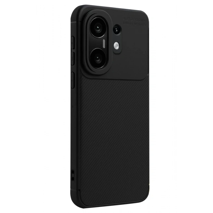Vivo X200 FE Auto Focus Karbon Kapak - Siyah