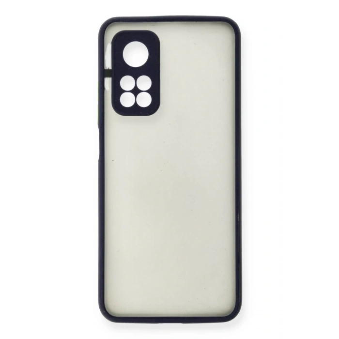 Xiaomi Mi 10T Uyumlu Kılıf Montreal Silikon Kapak - Lacivert