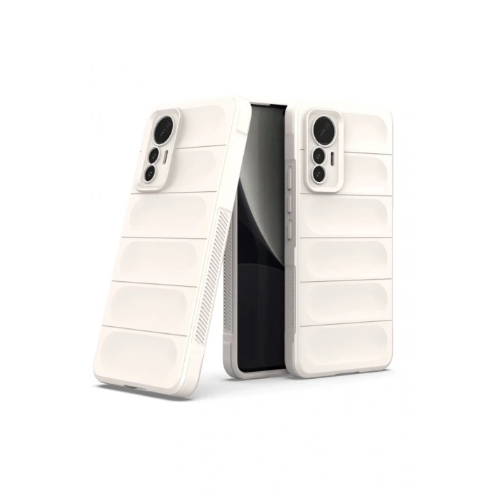 Xiaomi Mi 12 Lite Uyumlu Kılıf Optimum Silikon - Krem