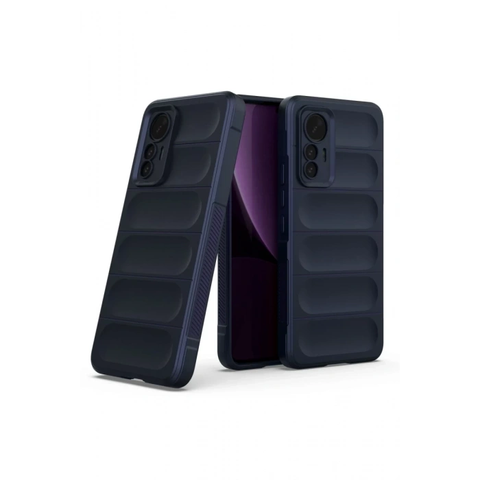 Xiaomi Mi 12 Lite Uyumlu Kılıf Optimum Silikon - Lacivert