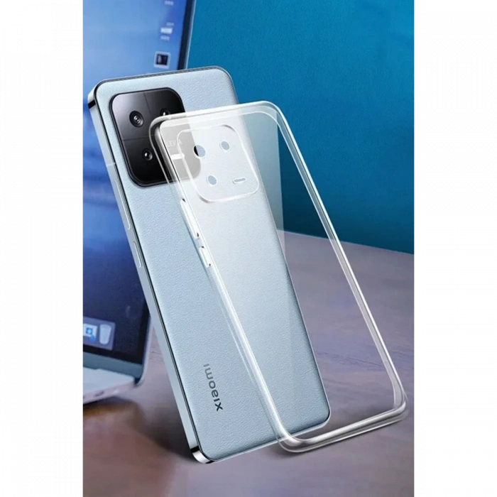 Xiaomi Mi 13 Pro Kılıf Lüx Şeffaf Silikon