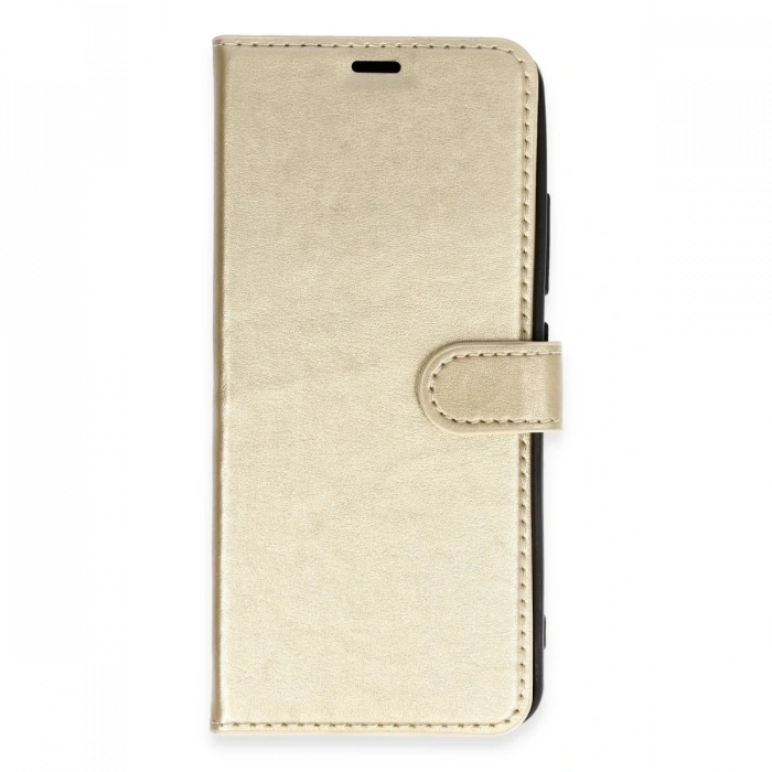 Xiaomi Mi 13 Trend S Plus Kapaklı Kılıf - Gold