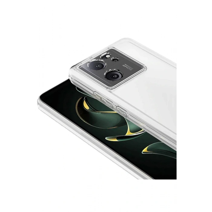 Xiaomi Mi 13T Pro Uyumlu Kılıf Lüx Şeffaf Silikon