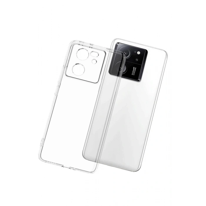 Xiaomi Mi 13T Pro Uyumlu Kılıf Lüx Şeffaf Silikon