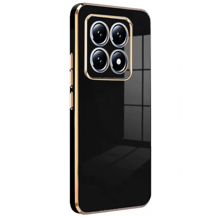 Xiaomi Mi 14T Pro Uyumlu Volet Silikon - Siyah