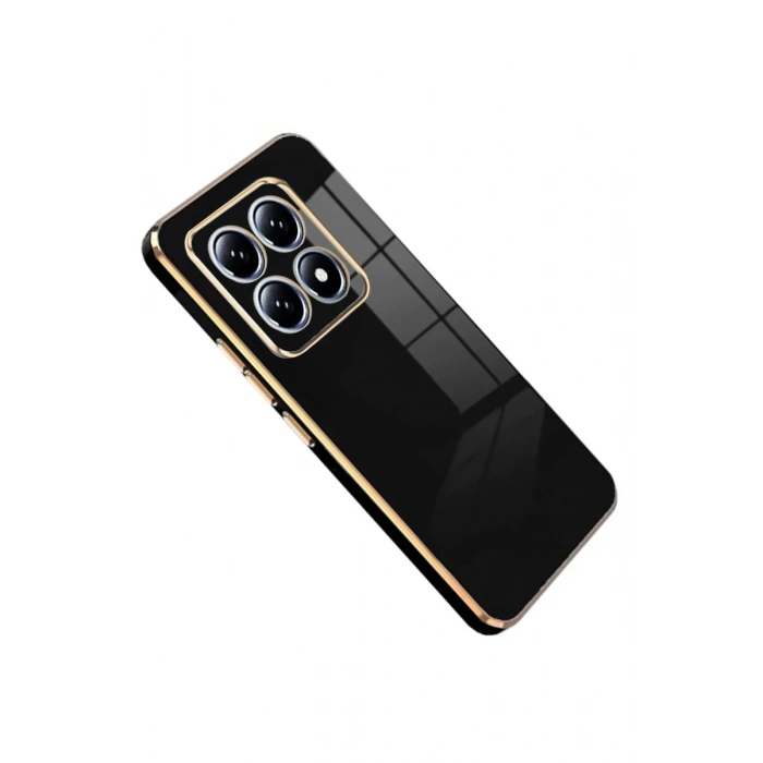 Xiaomi Mi 14T Pro Uyumlu Volet Silikon - Siyah