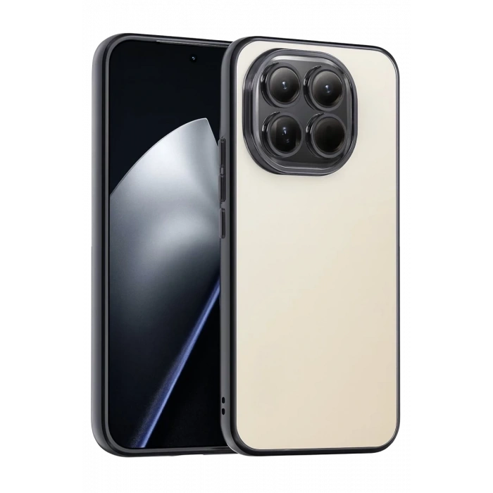 Xiaomi Mi 15 Uyumlu Lensli Silikon - Siyah