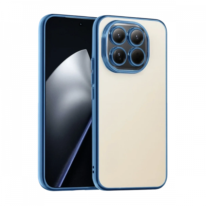 Xiaomi Mi 15T Lensli Silikon - Açık Mavi