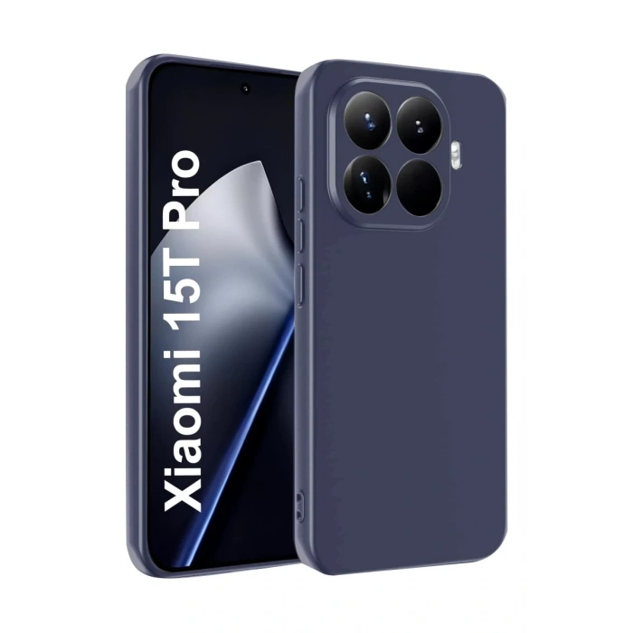 Xiaomi Mi 15T Pro Uyumlu First Silikon - Lacivert