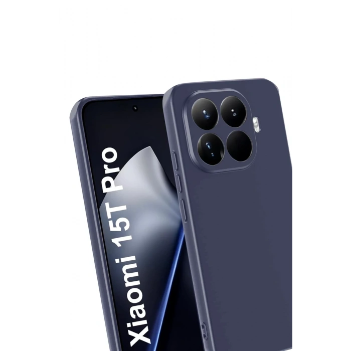 Xiaomi Mi 15T Pro Uyumlu First Silikon - Lacivert