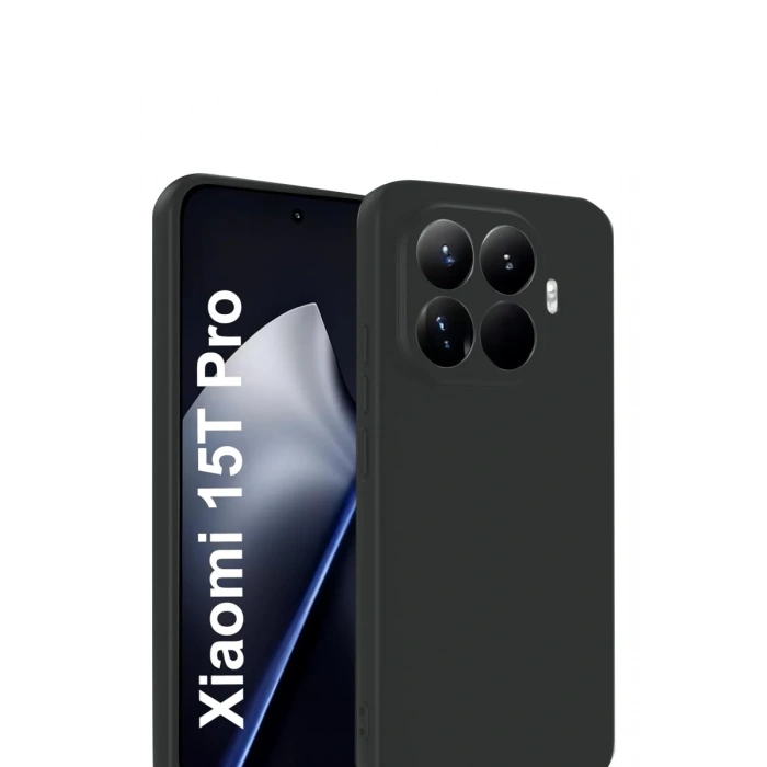 Xiaomi Mi 15T Pro Uyumlu First Silikon - Siyah