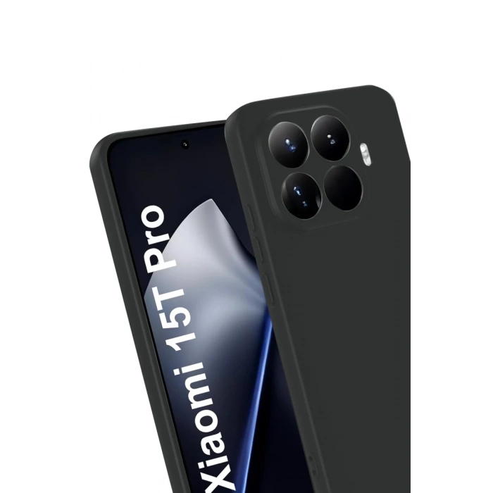 Xiaomi Mi 15T Pro Uyumlu First Silikon - Siyah