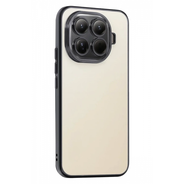 Xiaomi Mi 15T Pro Uyumlu Lensli Silikon - Siyah