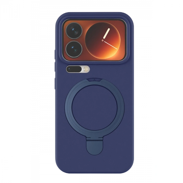 Xiaomi Mi 17 Pro Max Regal Magsafe Standlı Kapak - Lacivert