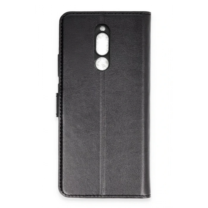Xiaomi Mi 8 Uyumlu Trend S Plus Kapaklı Kılıf - Siyah