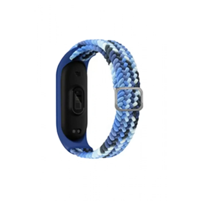 Xiaomi Mi Band 4 Uyumlu Star Kordon - Lacivert-Mavi