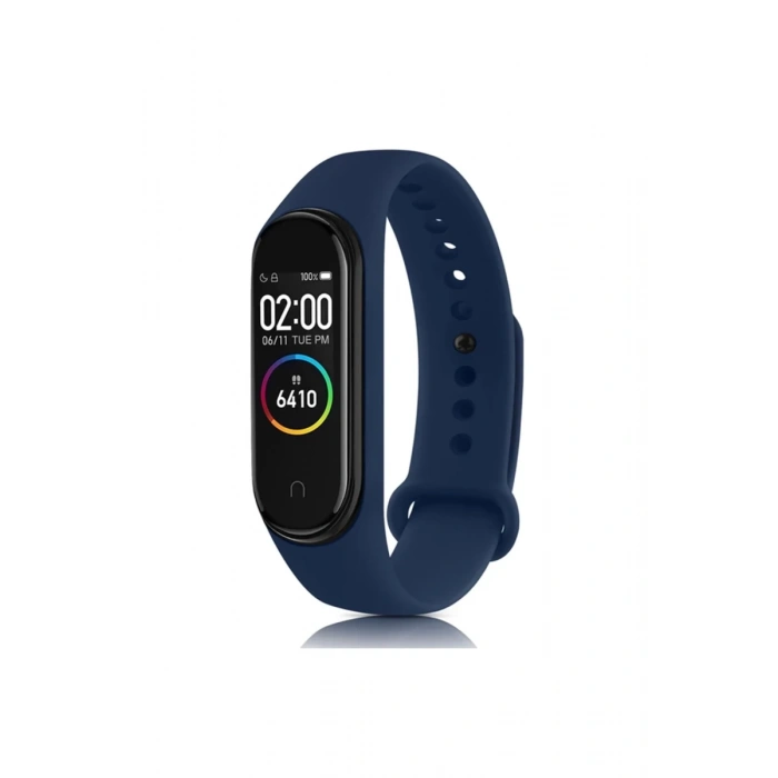 Xiaomi Mi Band 7 Uyumlu Klasik Kordon - Lacivert