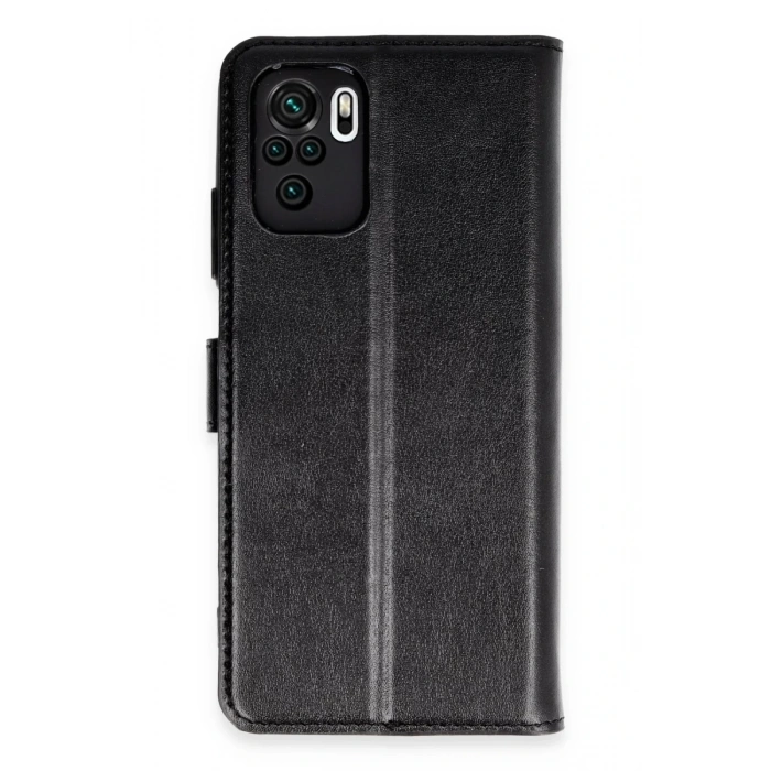 Xiaomi Mi Note 10 Uyumlu Trend S Plus Kapaklı Kılıf - Siyah