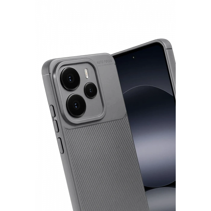 Xiaomi Note 14 5G Auto Focus Karbon Kapak - Gri