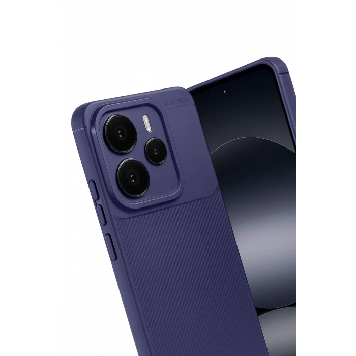 Xiaomi Note 14 5G Auto Focus Karbon Kapak - Lacivert