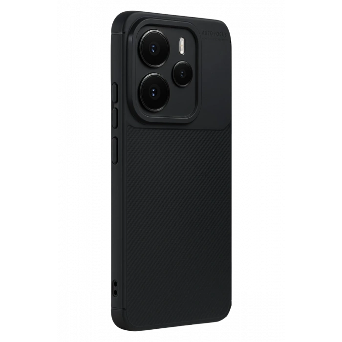 Xiaomi Note 14 5G Auto Focus Karbon Kapak - Siyah