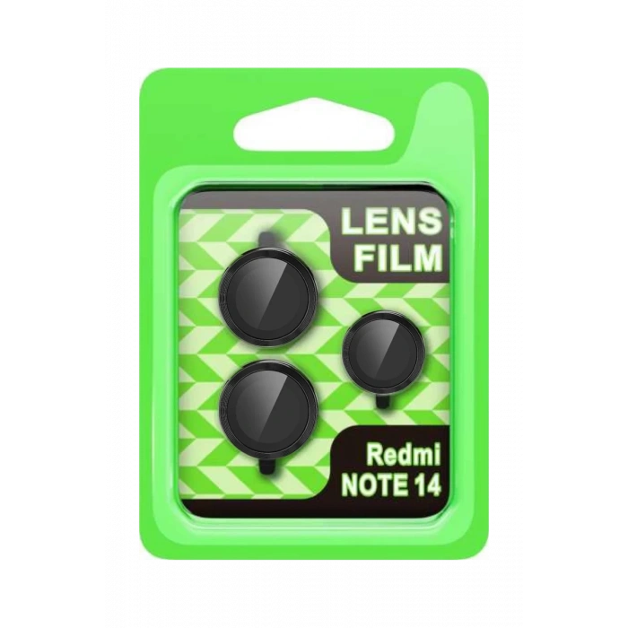 Xiaomi Note 14 5G Raze Metal Kamera Lens - Siyah