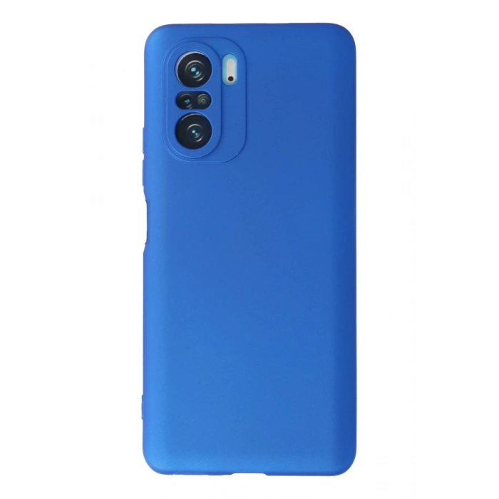 Xiaomi Poco F3 Uyumlu Kılıf First Silikon - Mavi