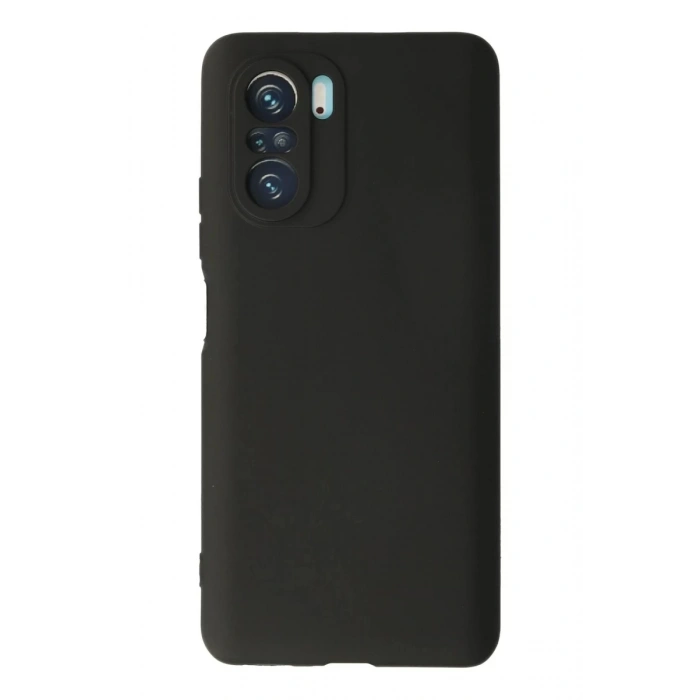 Xiaomi Poco F3 Uyumlu Kılıf First Silikon - Siyah