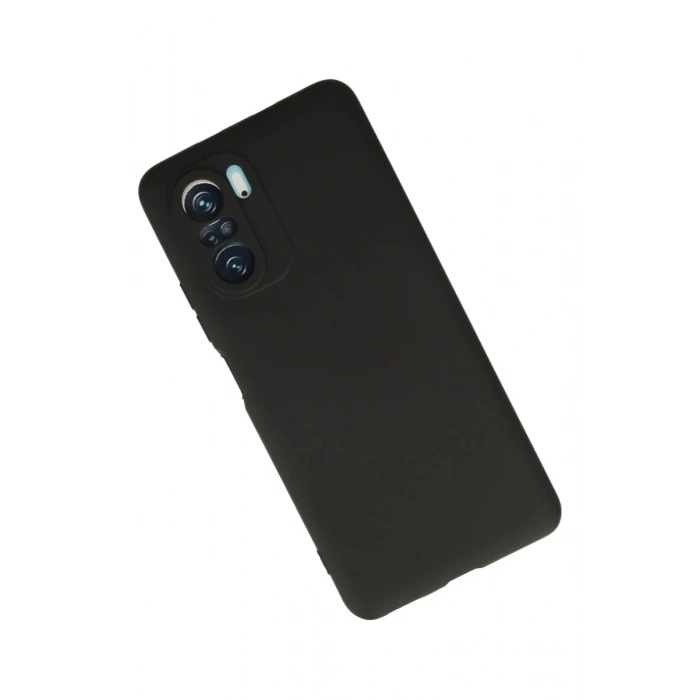 Xiaomi Poco F3 Uyumlu Kılıf First Silikon - Siyah