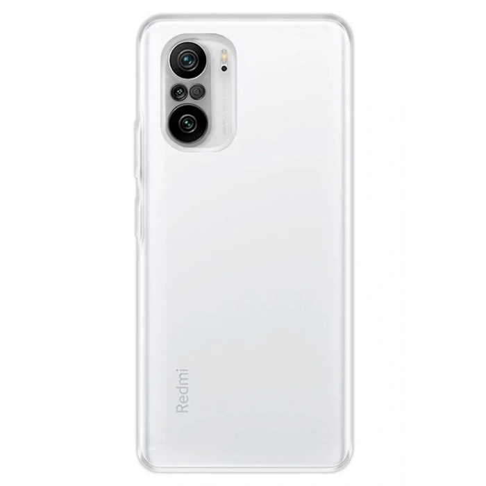 Xiaomi Poco F3 Uyumlu Kılıf Lüx Şeffaf Silikon