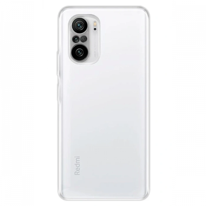 Xiaomi Poco F3 Uyumlu Kılıf Lüx Şeffaf Silikon