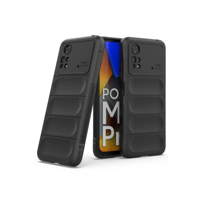 Xiaomi Poco M4 Pro 4G Uyumlu Kılıf Optimum Silikon - Siyah
