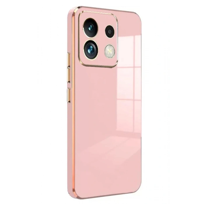 Xiaomi Poco M6 Pro 4G Uyumlu Kılıf Volet Silikon - Pembe