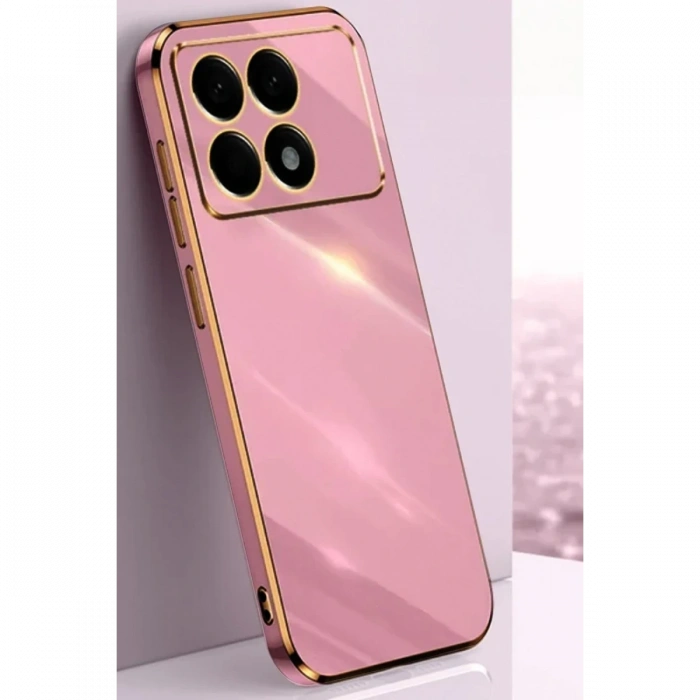 Xiaomi Poco X6 Pro Kılıf Volet Silikon - Mor