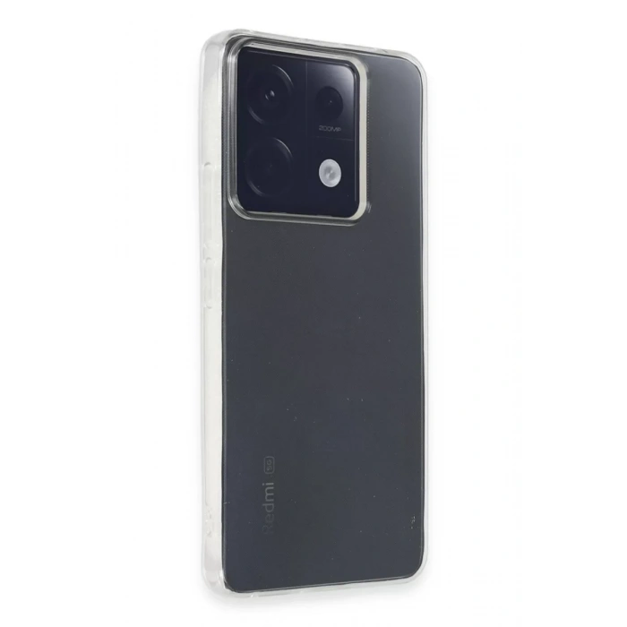 Xiaomi Poco X6 Uyumlu Kılıf Lüx Şeffaf Silikon