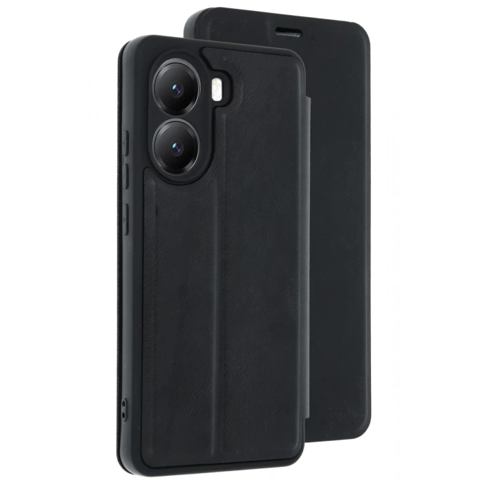 Xiaomi Poco X7 Pro Uyumlu Kılıf Flip Cover - Siyah