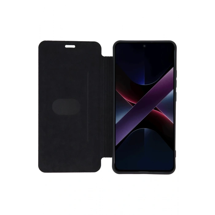 Xiaomi Poco X7 Pro Uyumlu Kılıf Flip Cover - Taba