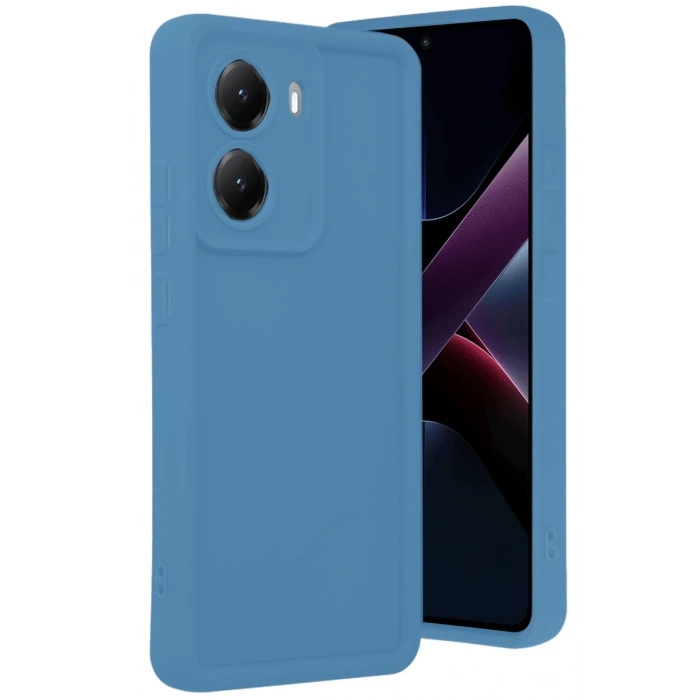 Xiaomi Poco X7 Pro Uyumlu Viera Silikon - Mavi