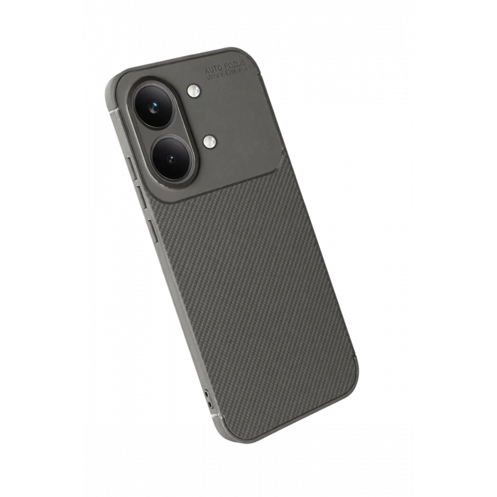 Xiaomi Poco X8 Pro Max Uyumlu Auto Focus Karbon Kapak - Gri