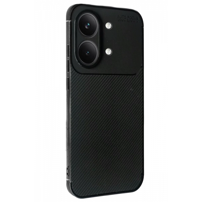 Xiaomi Poco X8 Pro Max Uyumlu Auto Focus Karbon Kapak - Siyah