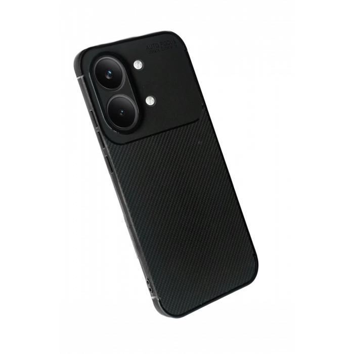 Xiaomi Poco X8 Pro Max Uyumlu Auto Focus Karbon Kapak - Siyah