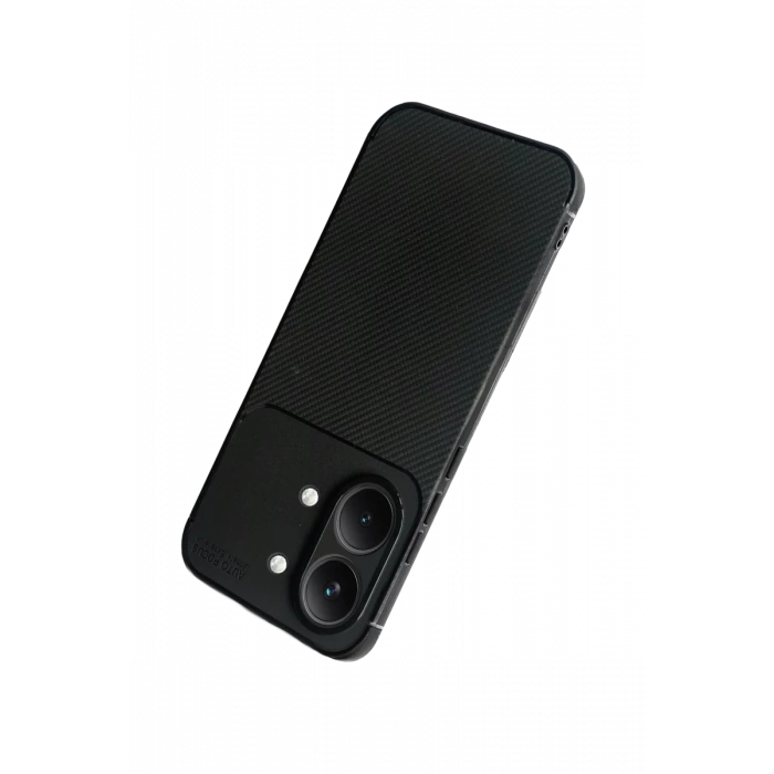 Xiaomi Poco X8 Pro Max Uyumlu Auto Focus Karbon Kapak - Siyah