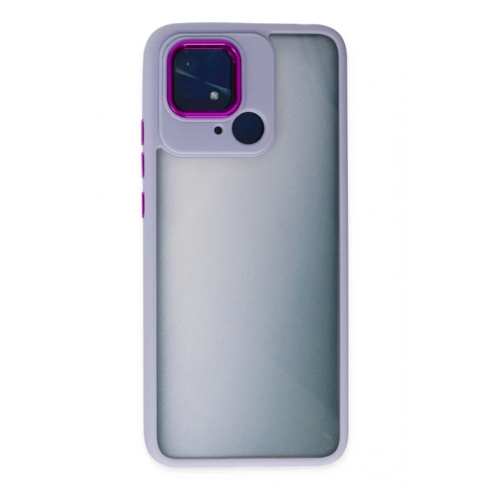 Xiaomi Redmi 10C Uyumlu Kılıf Dora Kapak - Lila
