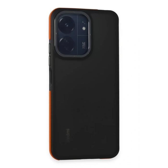 Xiaomi Redmi 13C Uyumlu Harvel Kapak - Turuncu