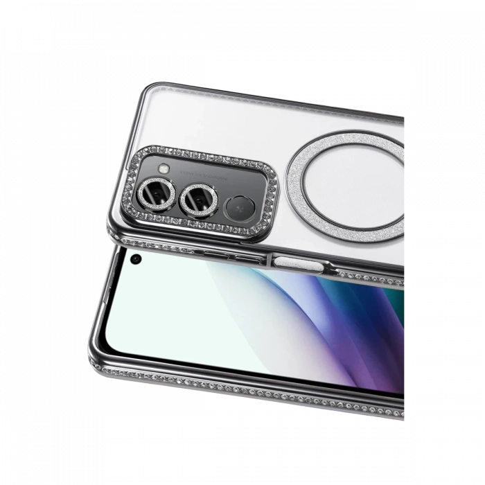 Xiaomi Redmi 15 4G Joke Simli Magneticsafe Kılıf - Siyah
