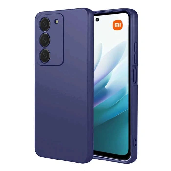 Xiaomi Redmi 15 4G Uyumlu First Silikon - Lacivert