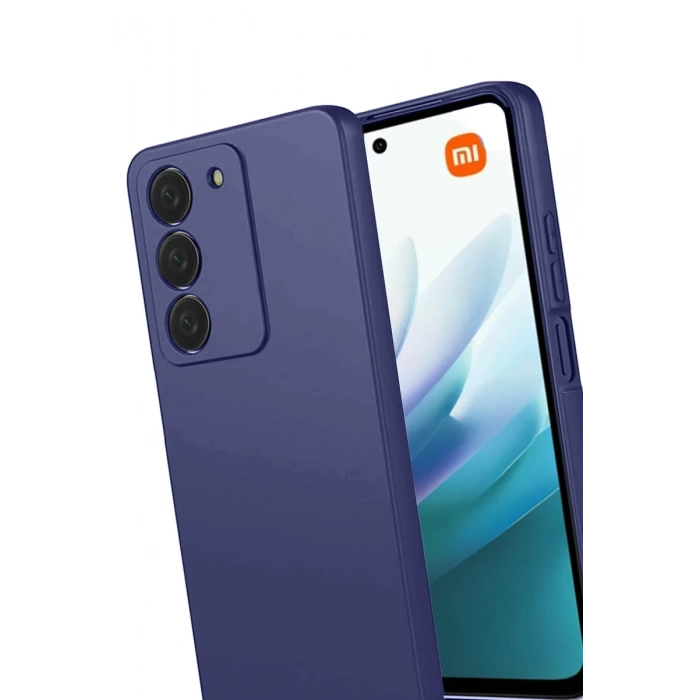 Xiaomi Redmi 15 4G Uyumlu First Silikon - Lacivert