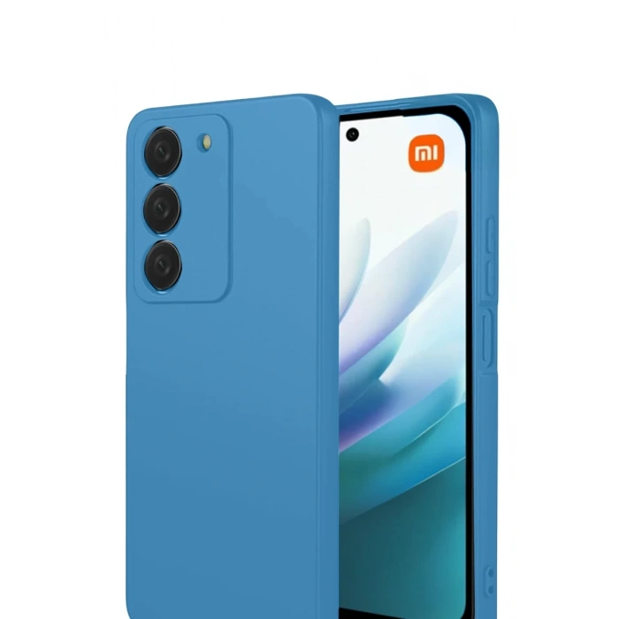 Xiaomi Redmi 15 4G Uyumlu First Silikon - Mavi