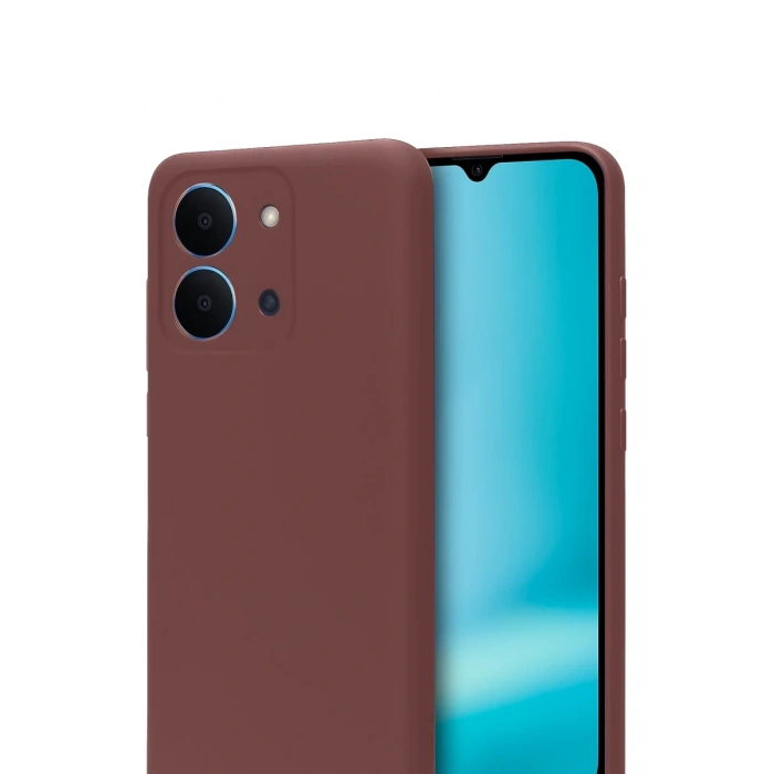 Xiaomi Redmi 15C 4G Uyumlu First Silikon - Bordo